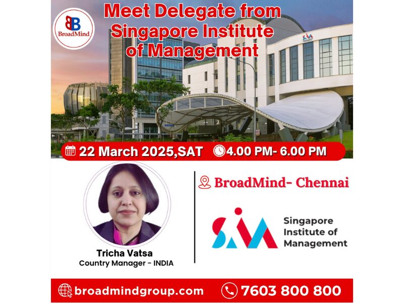 Register for SIM event to get admission to study in Top Ranked University in SIngapore