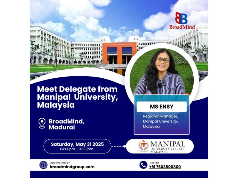 Register for on spot admission for MBBS at Manipal University College Malaysia for 2025 intake