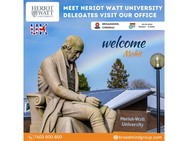 Heriot Watt University Delegates Meeting