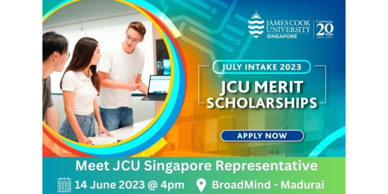 JCU Merit Scholarships for July 2023 Intake