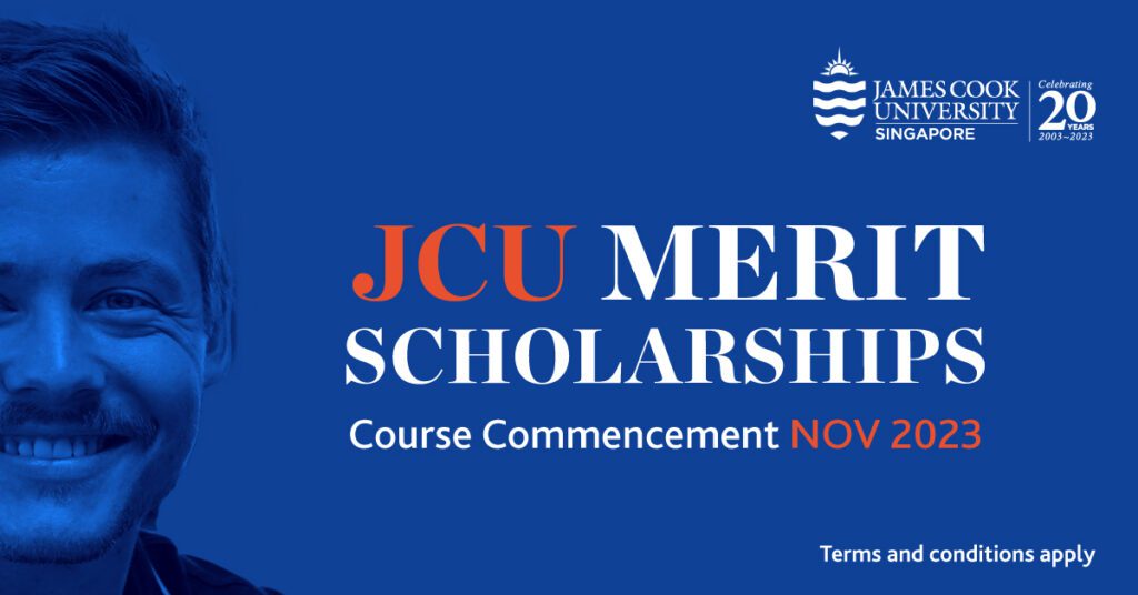 Apply now for JCU Merit Scholarships for November 2023 intake - Call BroadMind Consultant at +91-7603800800 or 9790950111 for further details