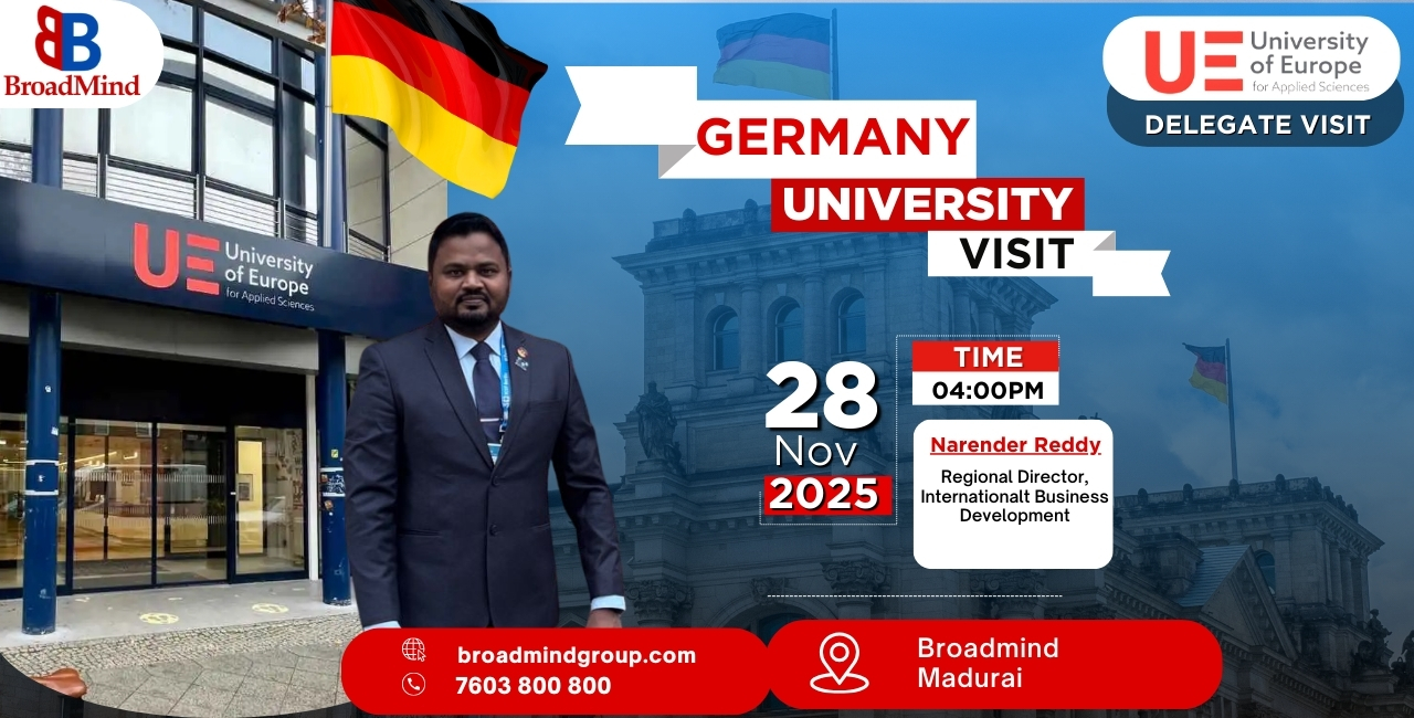 UE Germany Delegate Visit at BroadMind Madurai